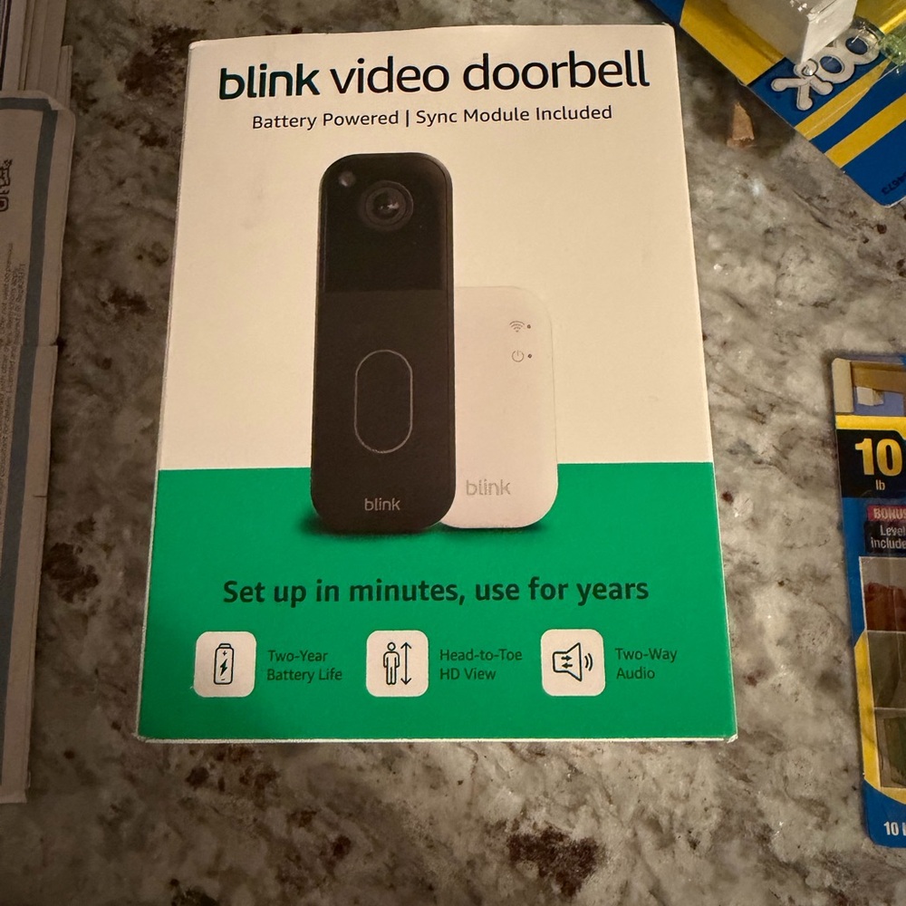 Blink Video Doorbell with Sync Module